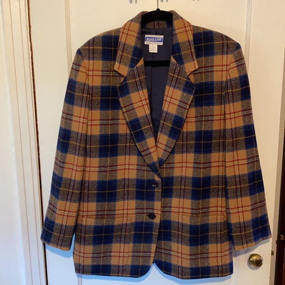 Pendleton Jackets & Blazers - Pendleton wool plaid blazer
